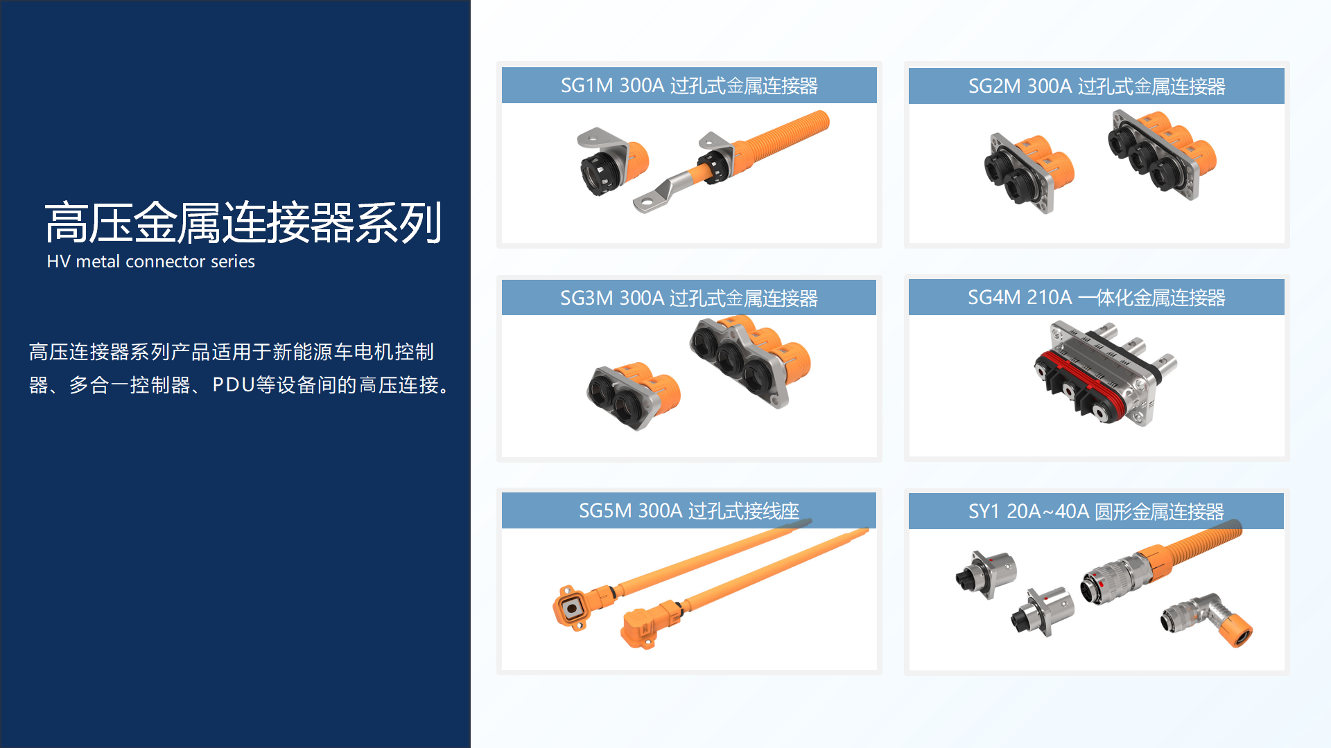 新能源汽车高压连接器性能指标解析